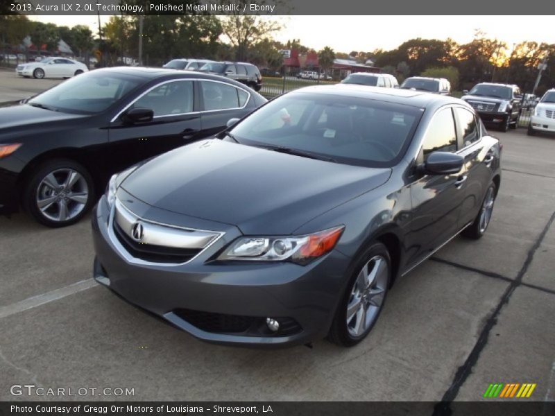 Polished Metal Metallic / Ebony 2013 Acura ILX 2.0L Technology
