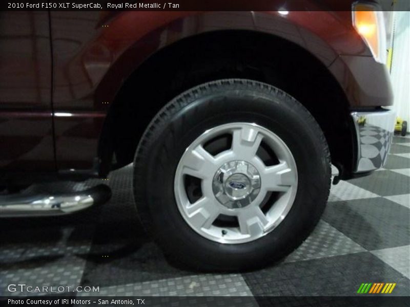 Royal Red Metallic / Tan 2010 Ford F150 XLT SuperCab