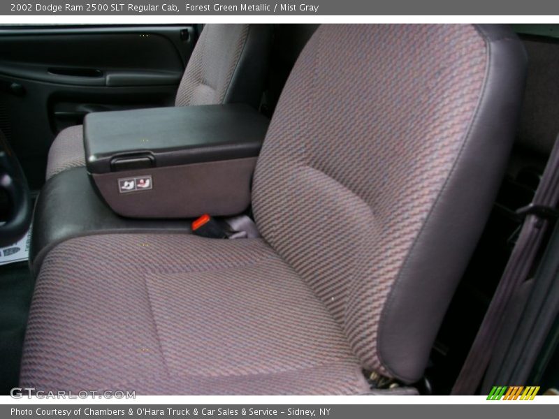 Forest Green Metallic / Mist Gray 2002 Dodge Ram 2500 SLT Regular Cab