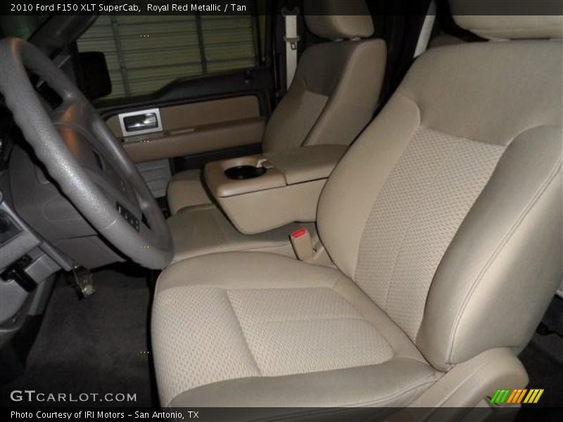 Royal Red Metallic / Tan 2010 Ford F150 XLT SuperCab