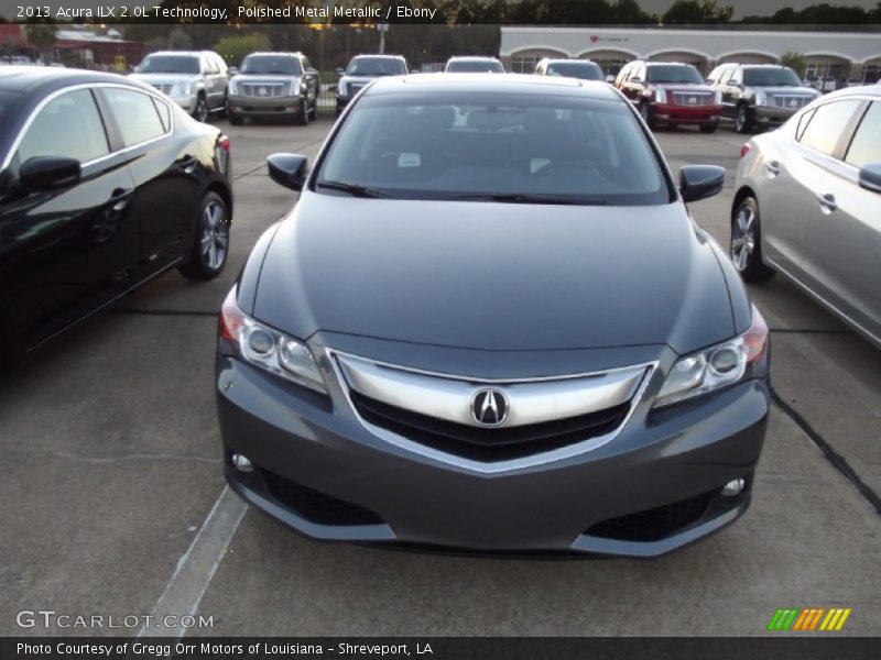 Polished Metal Metallic / Ebony 2013 Acura ILX 2.0L Technology