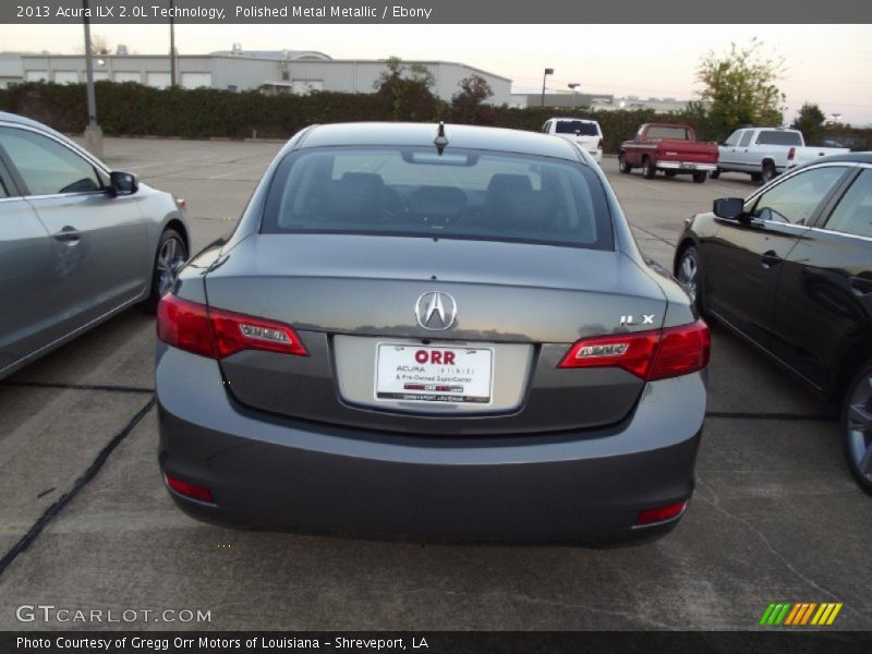 Polished Metal Metallic / Ebony 2013 Acura ILX 2.0L Technology