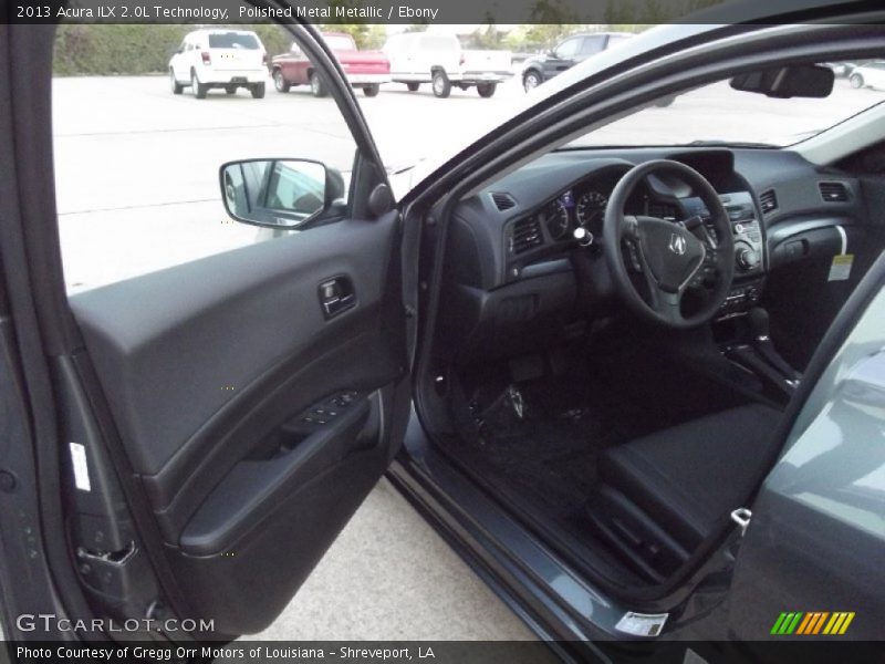 Polished Metal Metallic / Ebony 2013 Acura ILX 2.0L Technology
