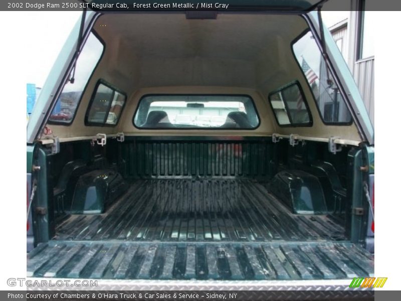 Forest Green Metallic / Mist Gray 2002 Dodge Ram 2500 SLT Regular Cab
