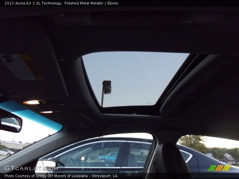 Polished Metal Metallic / Ebony 2013 Acura ILX 2.0L Technology