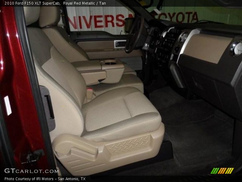 Royal Red Metallic / Tan 2010 Ford F150 XLT SuperCab