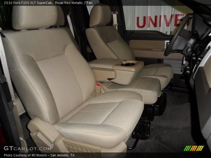 Royal Red Metallic / Tan 2010 Ford F150 XLT SuperCab