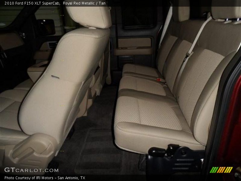 Royal Red Metallic / Tan 2010 Ford F150 XLT SuperCab