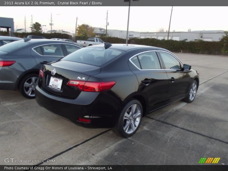 Crystal Black Pearl / Ebony 2013 Acura ILX 2.0L Premium