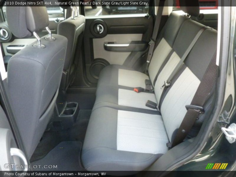 Natural Green Pearl / Dark Slate Gray/Light Slate Gray 2010 Dodge Nitro SXT 4x4