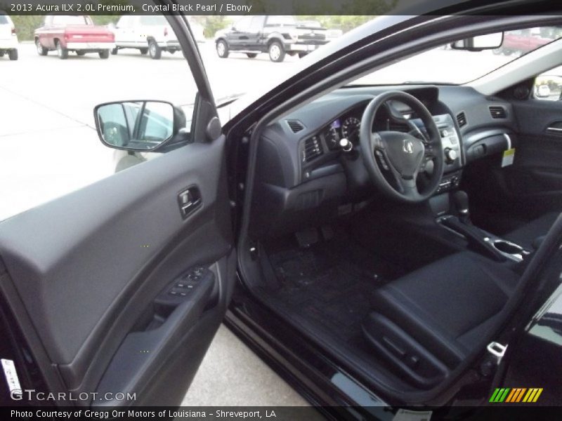 Crystal Black Pearl / Ebony 2013 Acura ILX 2.0L Premium