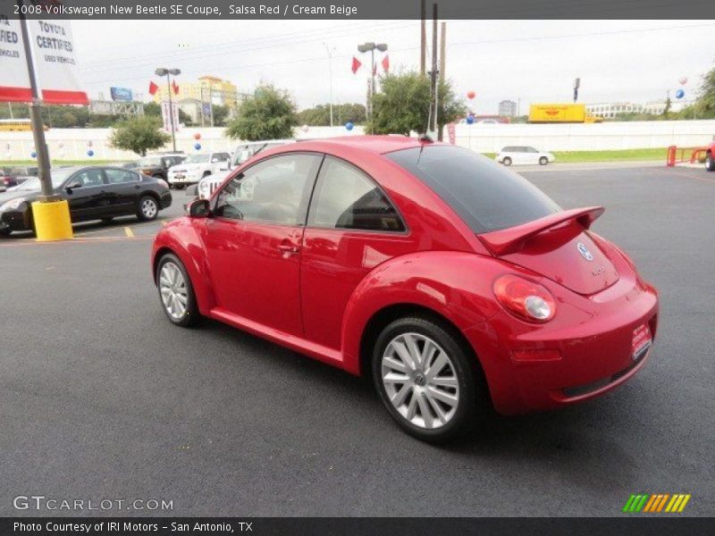 Salsa Red / Cream Beige 2008 Volkswagen New Beetle SE Coupe