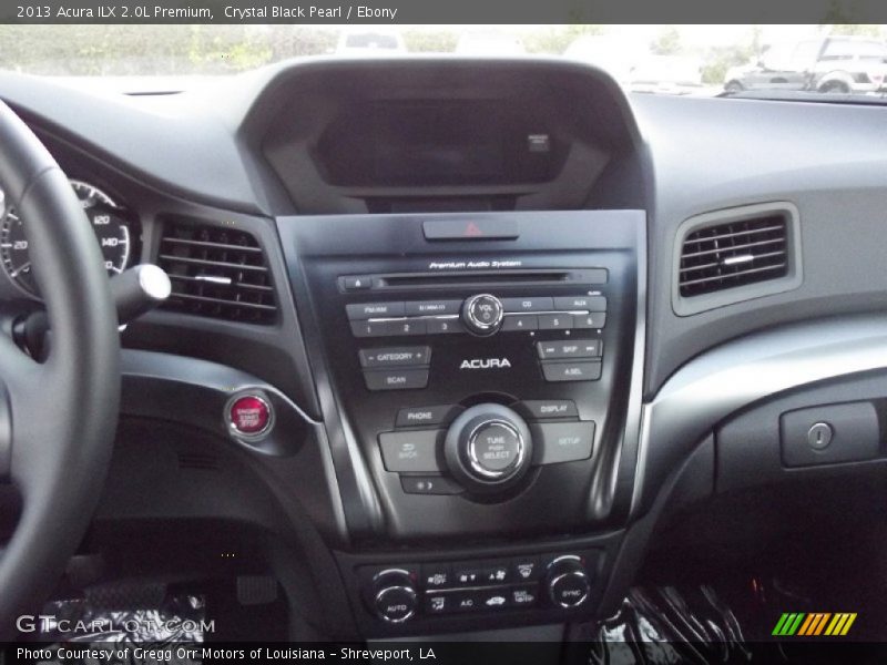 Crystal Black Pearl / Ebony 2013 Acura ILX 2.0L Premium