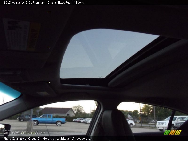 Crystal Black Pearl / Ebony 2013 Acura ILX 2.0L Premium