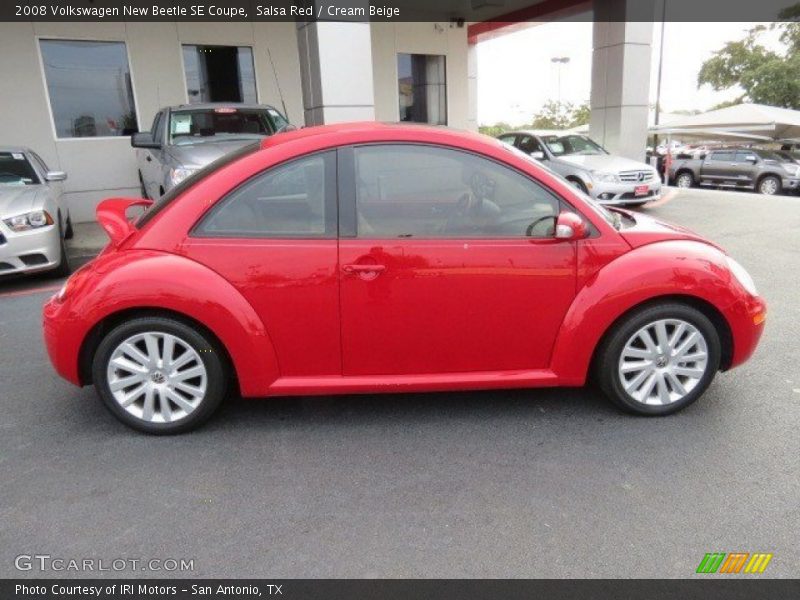 Salsa Red / Cream Beige 2008 Volkswagen New Beetle SE Coupe