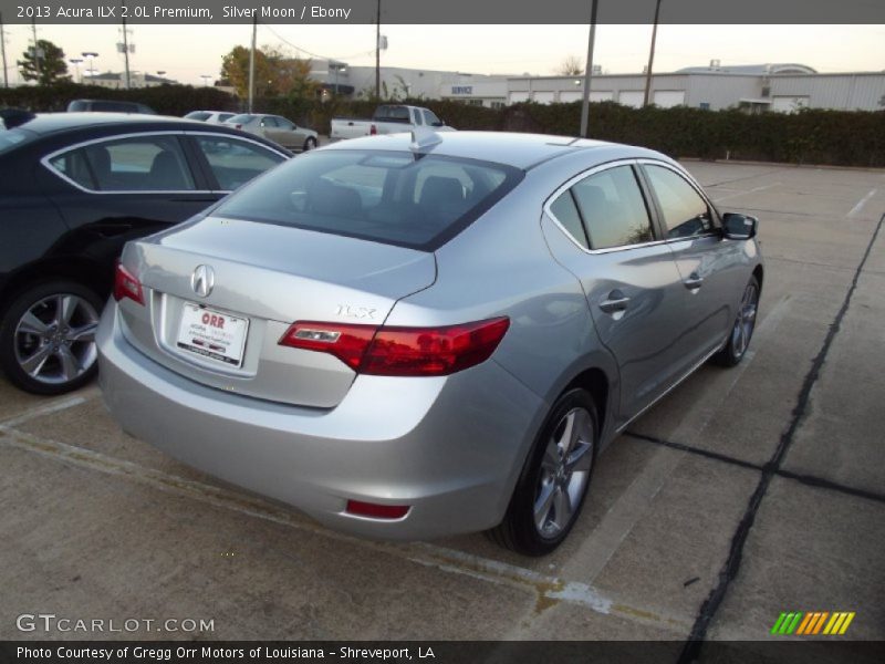 Silver Moon / Ebony 2013 Acura ILX 2.0L Premium