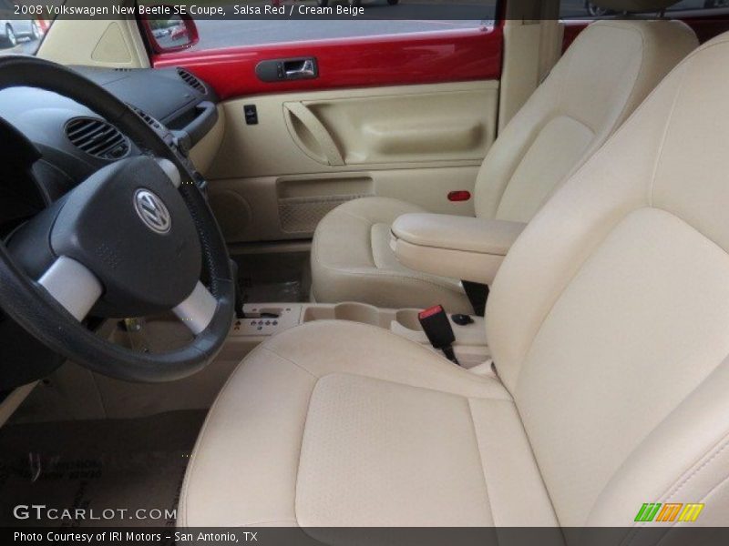 Salsa Red / Cream Beige 2008 Volkswagen New Beetle SE Coupe