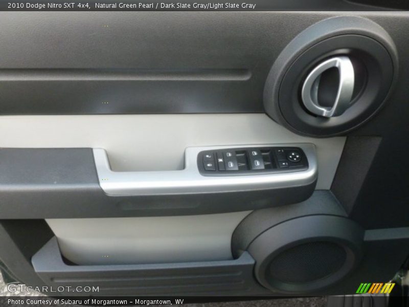 Natural Green Pearl / Dark Slate Gray/Light Slate Gray 2010 Dodge Nitro SXT 4x4