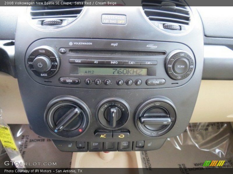 Salsa Red / Cream Beige 2008 Volkswagen New Beetle SE Coupe