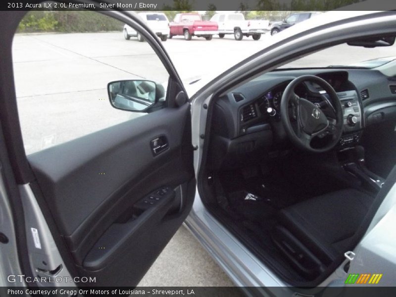 Silver Moon / Ebony 2013 Acura ILX 2.0L Premium