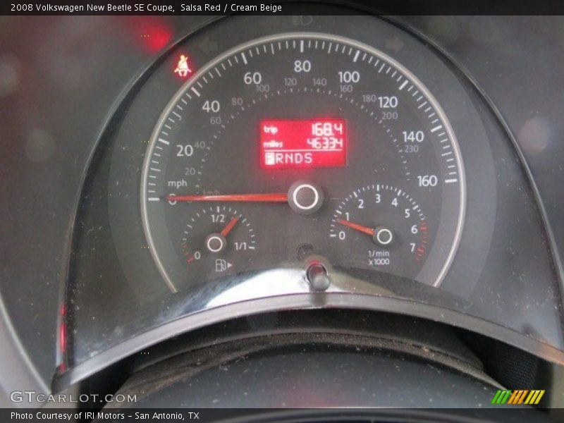 Salsa Red / Cream Beige 2008 Volkswagen New Beetle SE Coupe