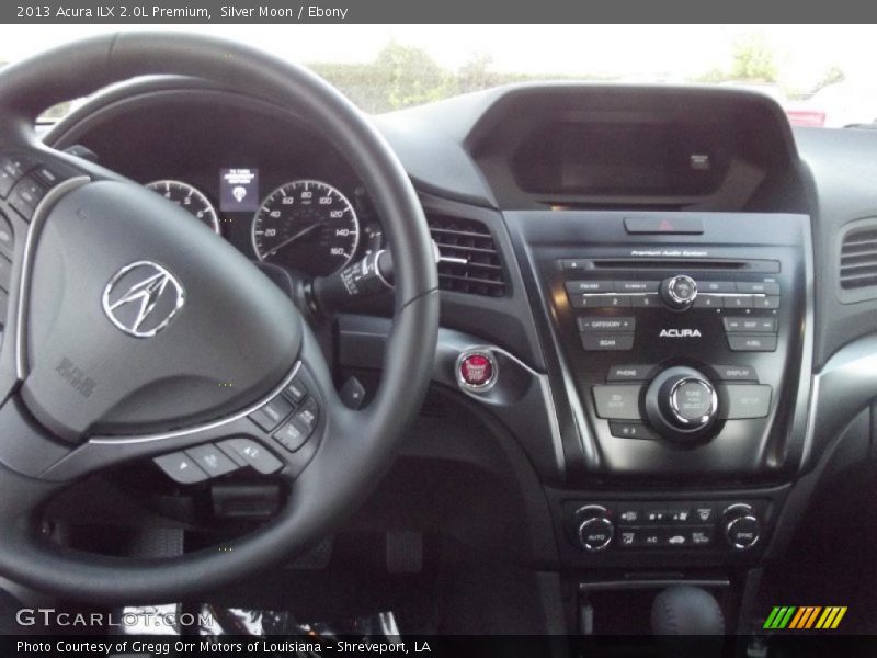 Silver Moon / Ebony 2013 Acura ILX 2.0L Premium