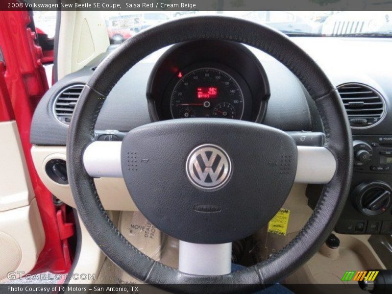 Salsa Red / Cream Beige 2008 Volkswagen New Beetle SE Coupe