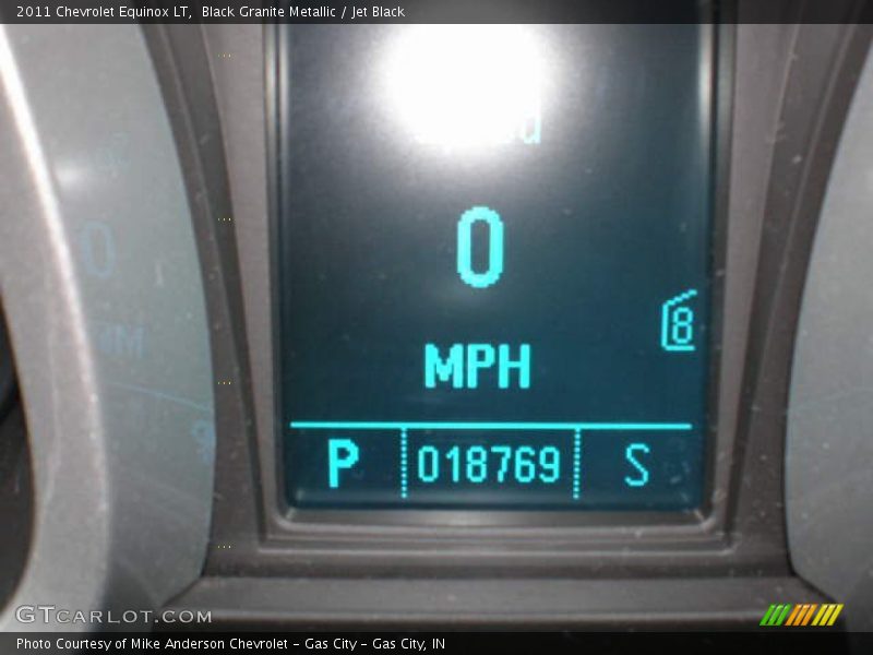 Black Granite Metallic / Jet Black 2011 Chevrolet Equinox LT