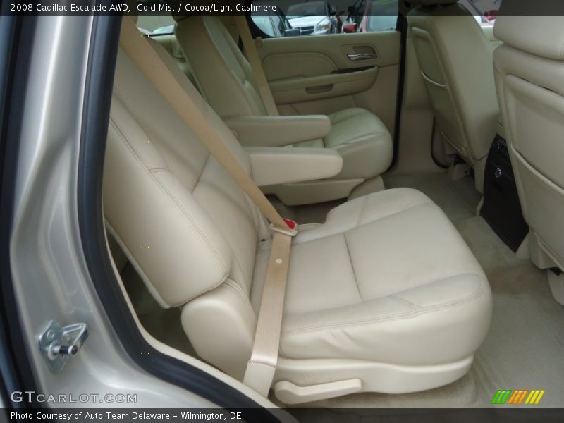 Gold Mist / Cocoa/Light Cashmere 2008 Cadillac Escalade AWD