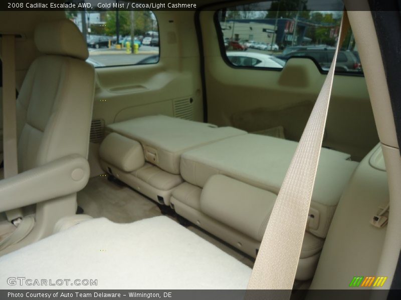 Gold Mist / Cocoa/Light Cashmere 2008 Cadillac Escalade AWD