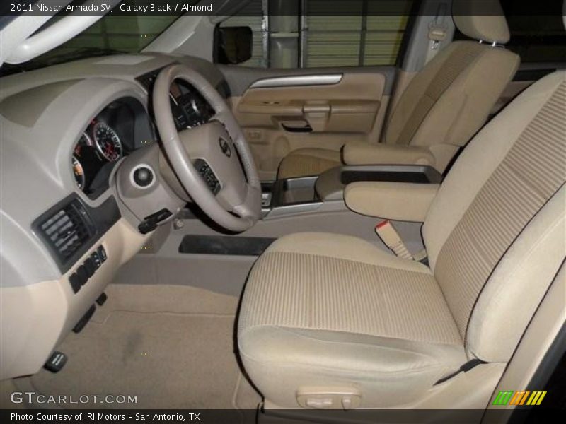 Galaxy Black / Almond 2011 Nissan Armada SV