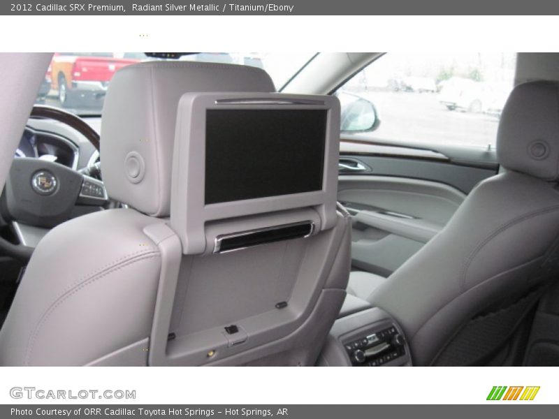 Radiant Silver Metallic / Titanium/Ebony 2012 Cadillac SRX Premium