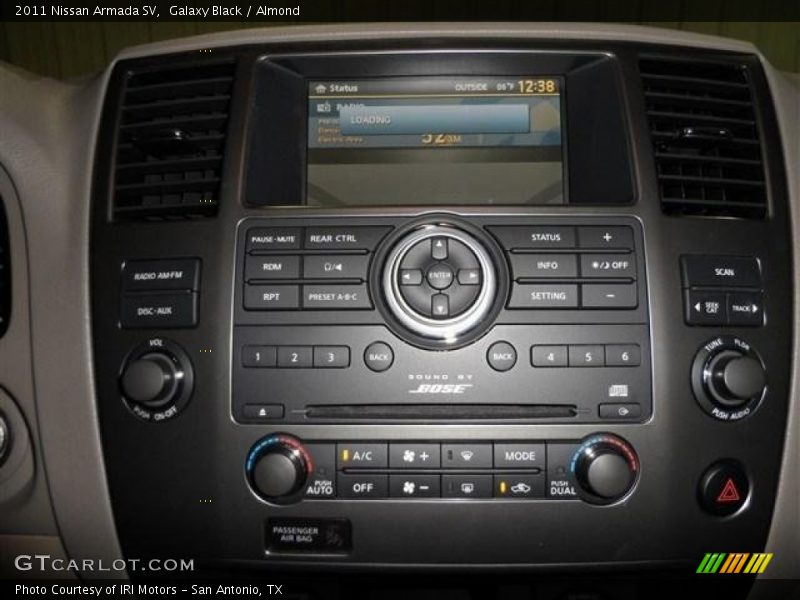 Galaxy Black / Almond 2011 Nissan Armada SV