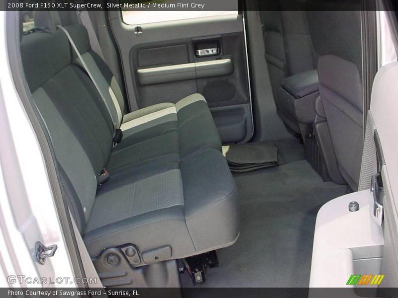 Silver Metallic / Medium Flint Grey 2008 Ford F150 XLT SuperCrew