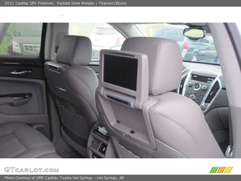 Radiant Silver Metallic / Titanium/Ebony 2012 Cadillac SRX Premium