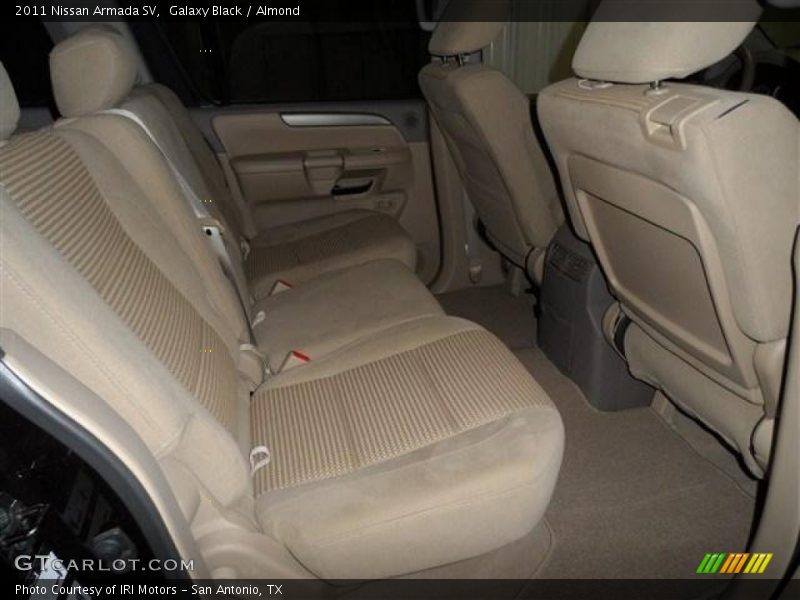 Galaxy Black / Almond 2011 Nissan Armada SV