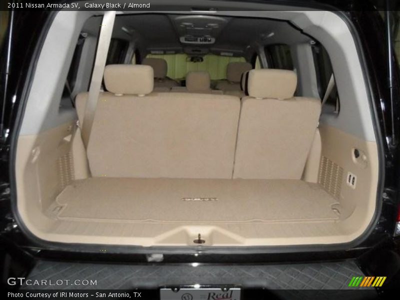 Galaxy Black / Almond 2011 Nissan Armada SV