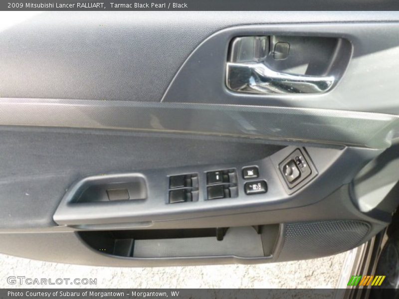 Tarmac Black Pearl / Black 2009 Mitsubishi Lancer RALLIART