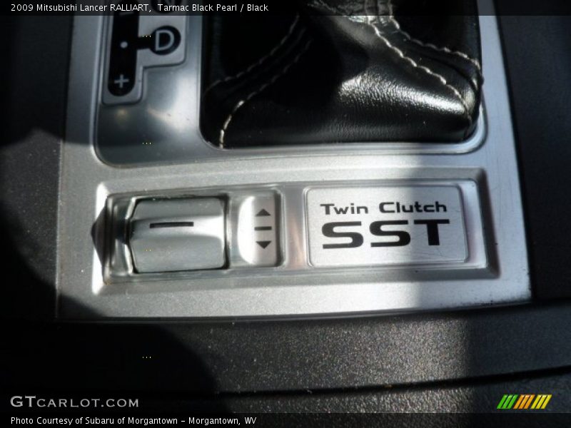 Tarmac Black Pearl / Black 2009 Mitsubishi Lancer RALLIART