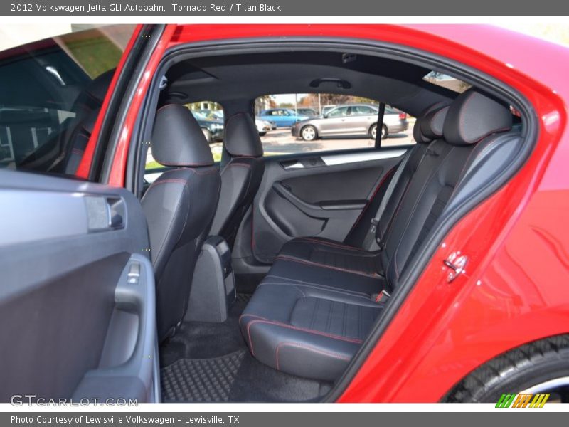 Tornado Red / Titan Black 2012 Volkswagen Jetta GLI Autobahn