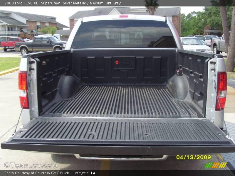 Silver Metallic / Medium Flint Grey 2008 Ford F150 XLT SuperCrew