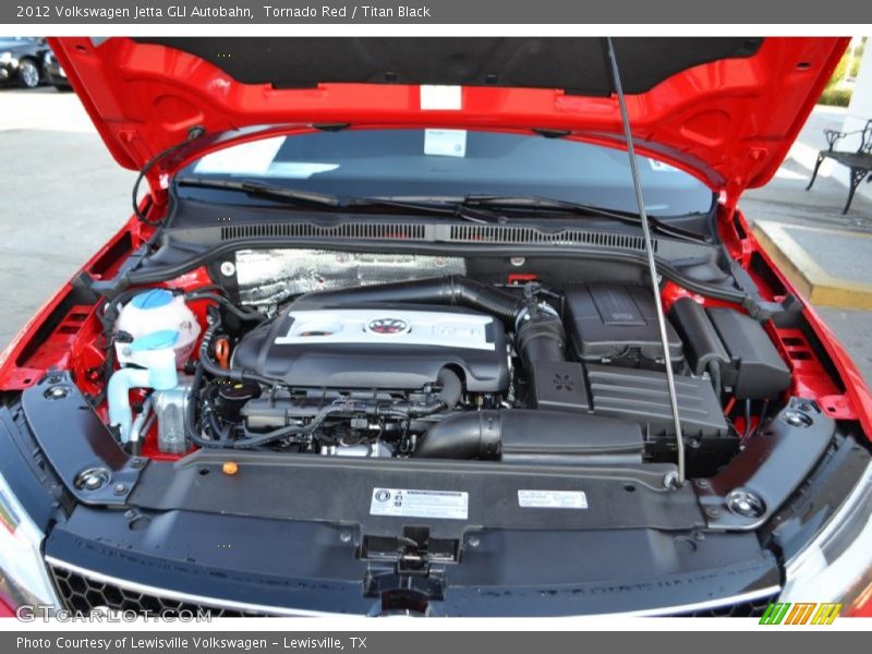Tornado Red / Titan Black 2012 Volkswagen Jetta GLI Autobahn