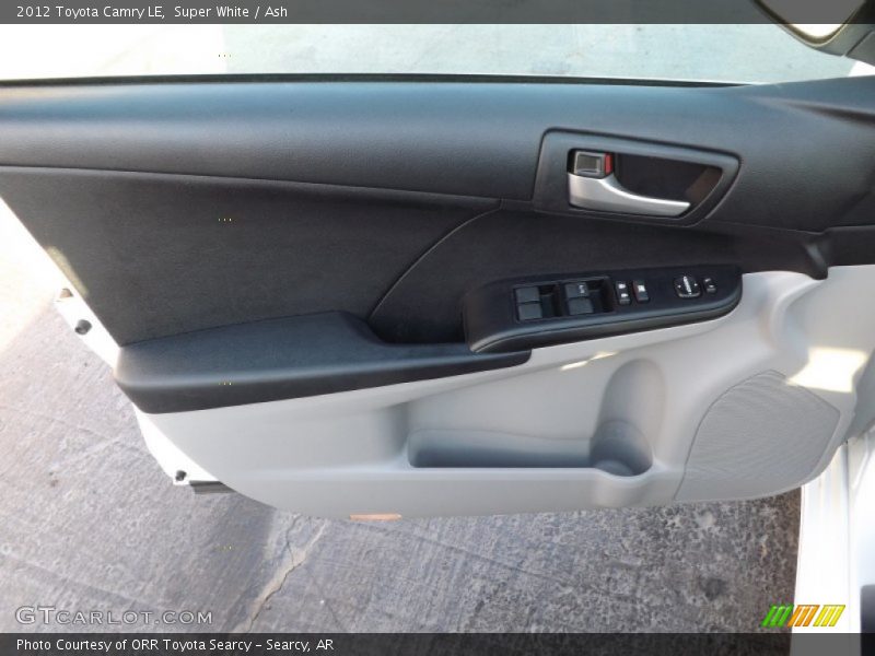 Super White / Ash 2012 Toyota Camry LE