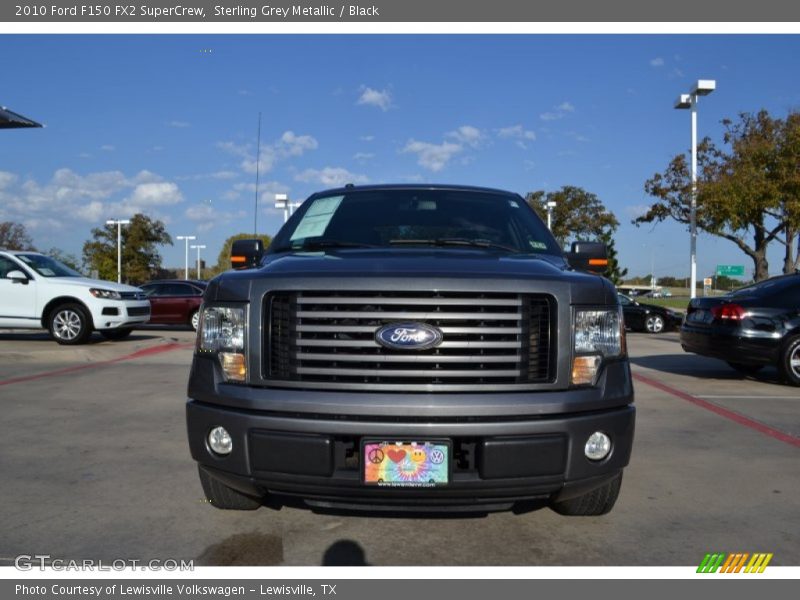 Sterling Grey Metallic / Black 2010 Ford F150 FX2 SuperCrew