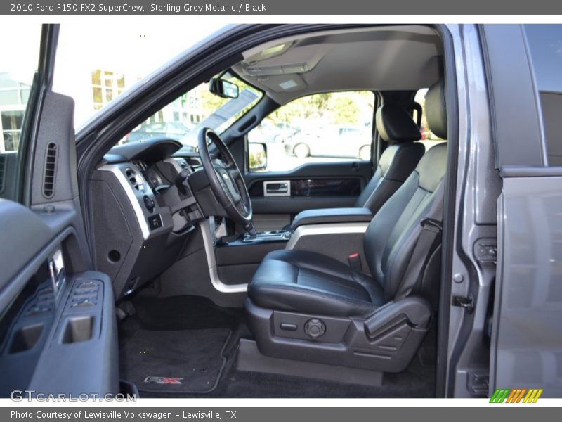 Sterling Grey Metallic / Black 2010 Ford F150 FX2 SuperCrew