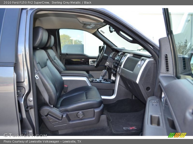 Sterling Grey Metallic / Black 2010 Ford F150 FX2 SuperCrew