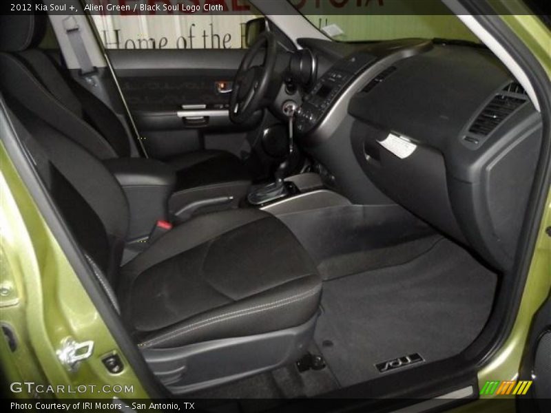Alien Green / Black Soul Logo Cloth 2012 Kia Soul +