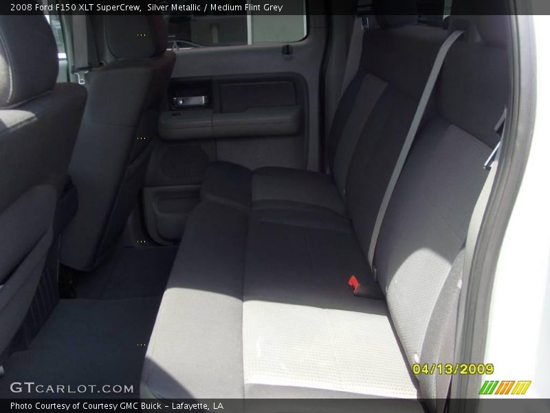 Silver Metallic / Medium Flint Grey 2008 Ford F150 XLT SuperCrew