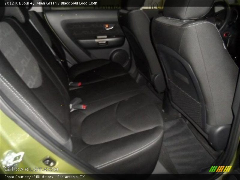 Alien Green / Black Soul Logo Cloth 2012 Kia Soul +