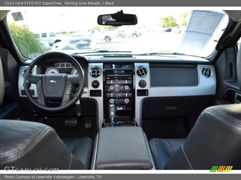 Sterling Grey Metallic / Black 2010 Ford F150 FX2 SuperCrew